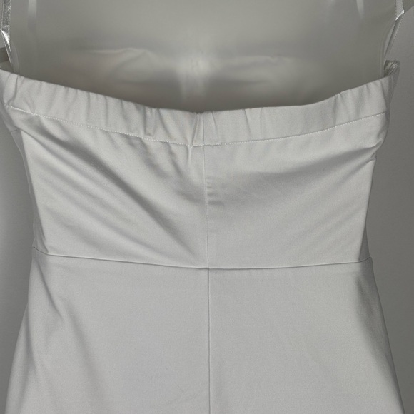 Superdown REVOLVE White Strapless Bodycon Cutout Mini Dress- M - Picture 10 of 12